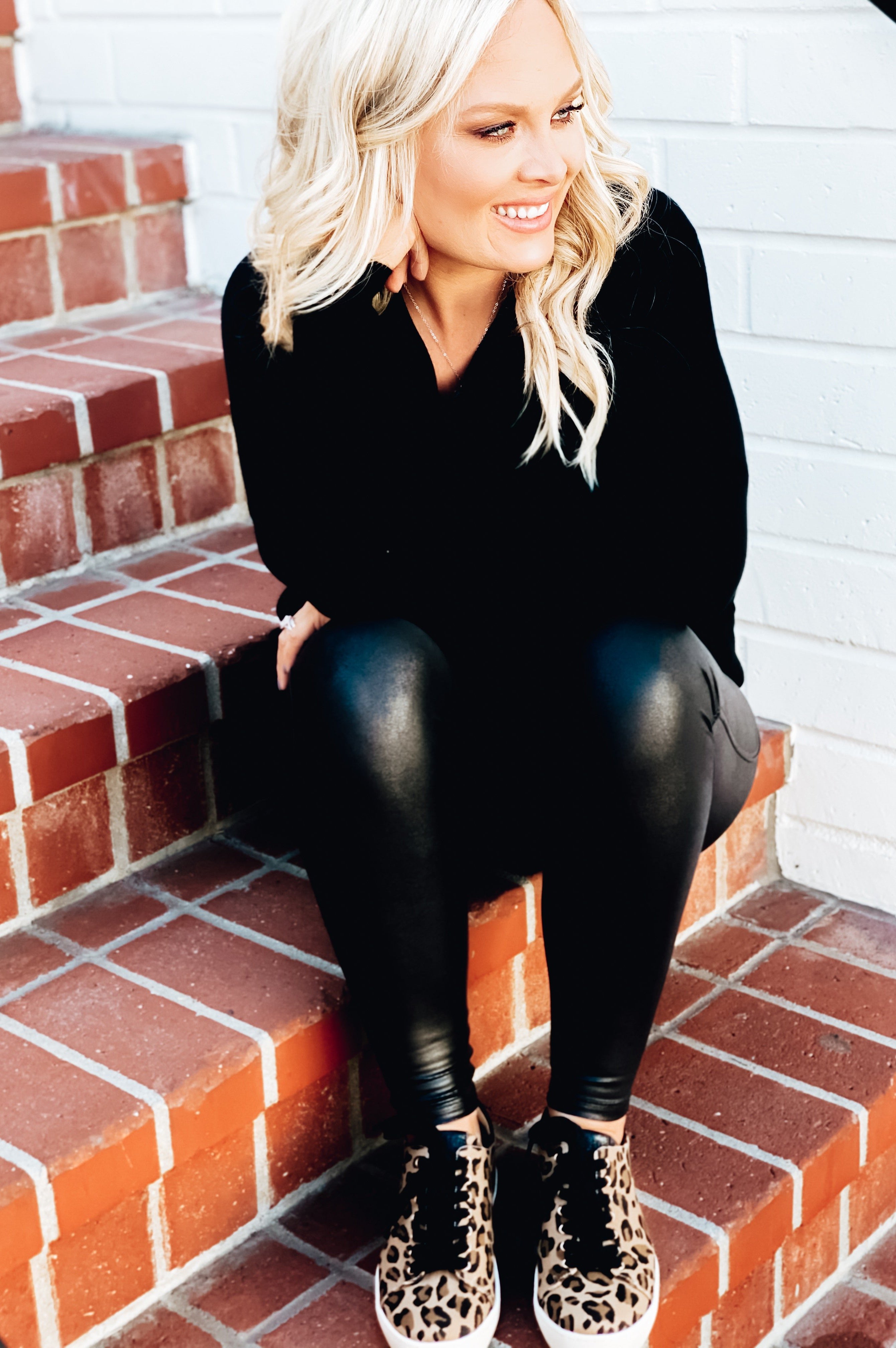 Spanx Faux Leather Leggings - Black • Find prices »
