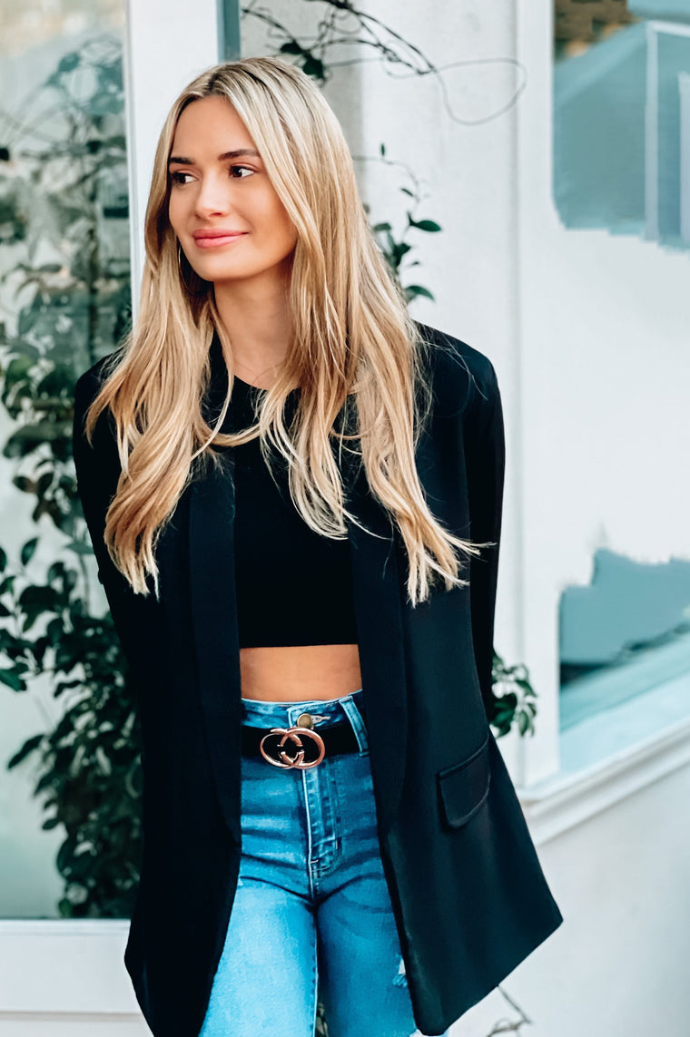 Boss Babe Black Blazer