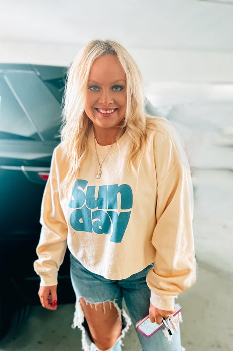 Soft Butter Sun Day Pullover