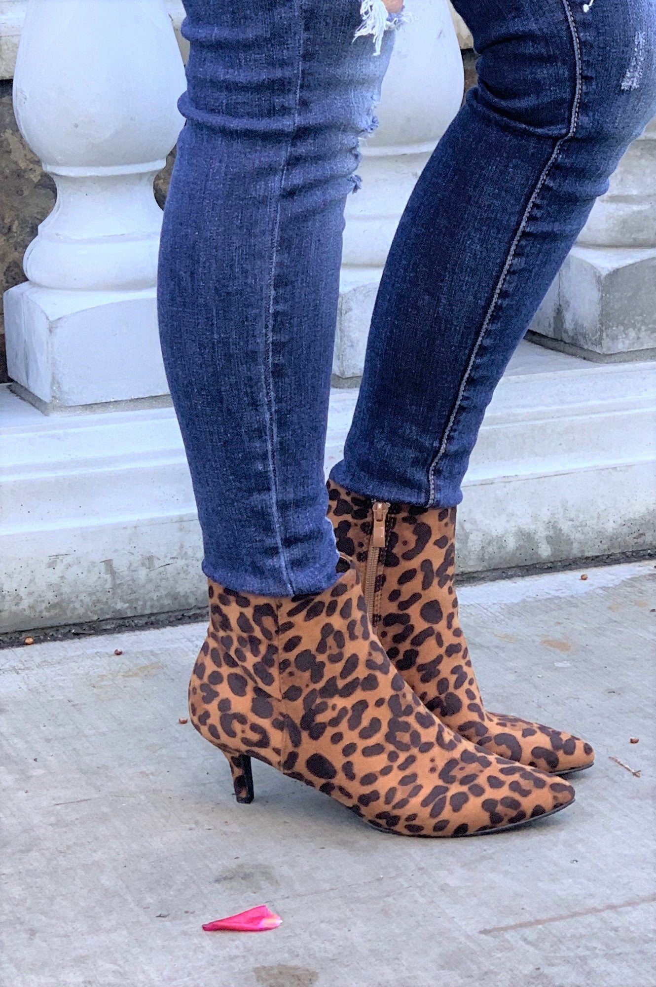 leopard print booties – a lonestar state of southern